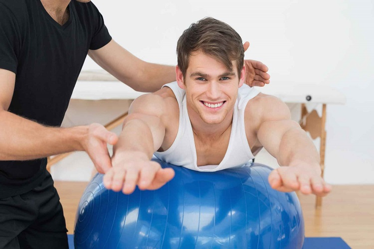 Ασκήσεις σε fitball για προστατίτιδα